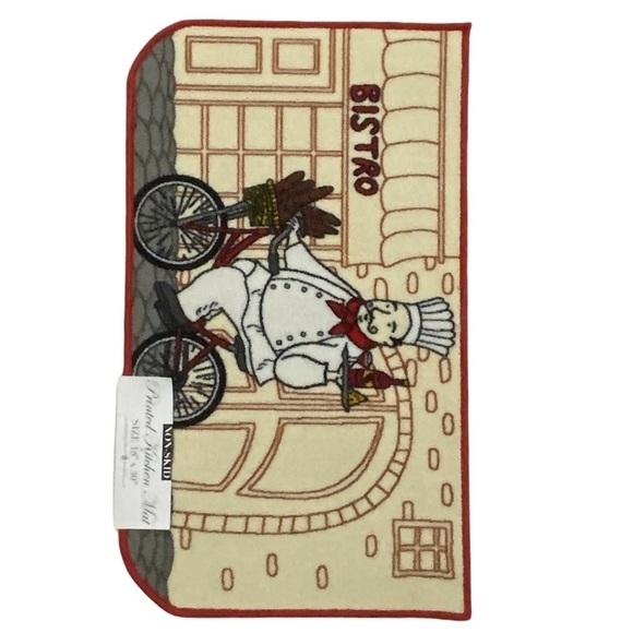 Better Home Chef Bistro Mat Printed Rug Machine Wash Rectangle 18”X30” NEW - Picture 6 of 14